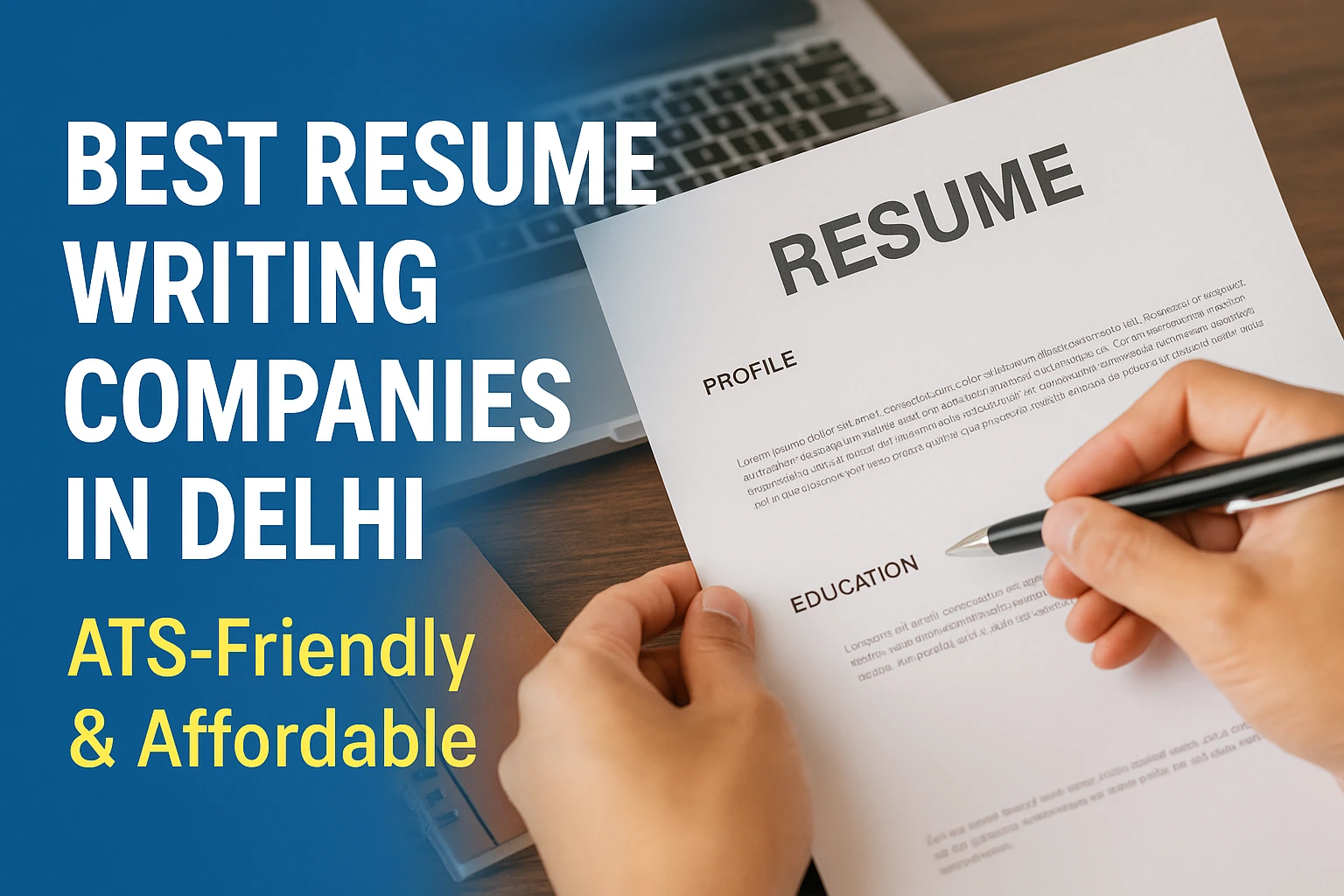 Top Resume Writing Companies in Delhi