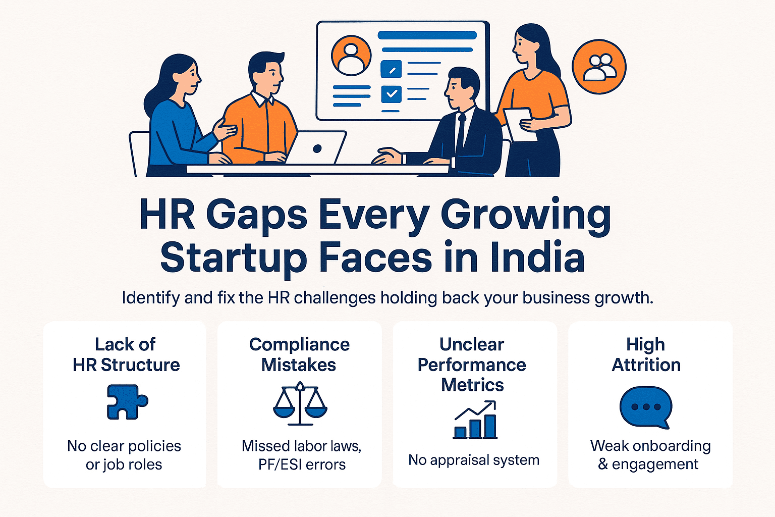 Top 5 HR Gaps Every Growing Startup Faces